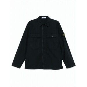 Stone Island Long-Sleeve Shirt With Concealed Placket - NWT